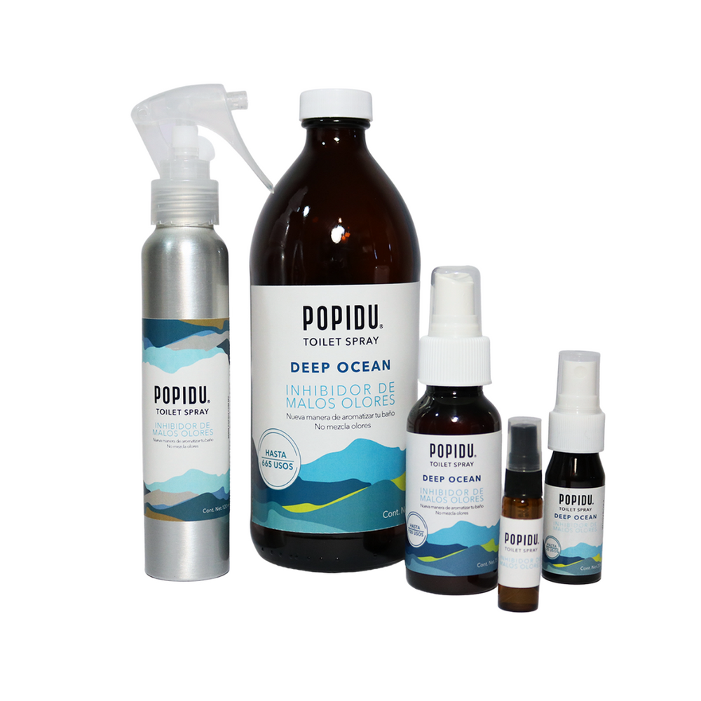 Aromatizante para baño POPIDU . Elimina el mal olor y aromatiza para que tus baños siempre huelan delicioso